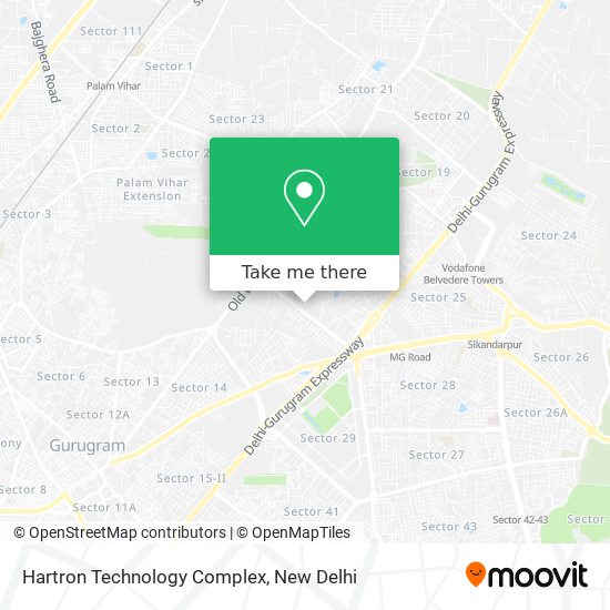 Hartron Technology Complex map