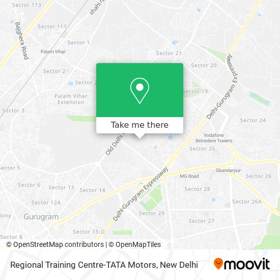 Regional Training Centre-TATA Motors map