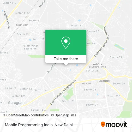 Mobile Programming India map