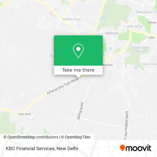 KBC Financial Services map