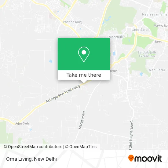 Oma Living map