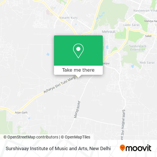 Surshivaay Institute of Music and Arts map