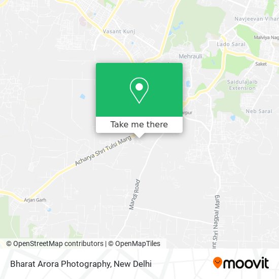 Bharat Arora Photography map