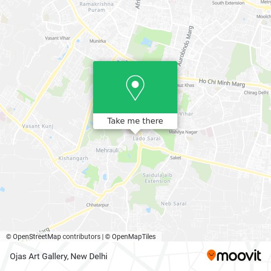 Ojas Art Gallery map