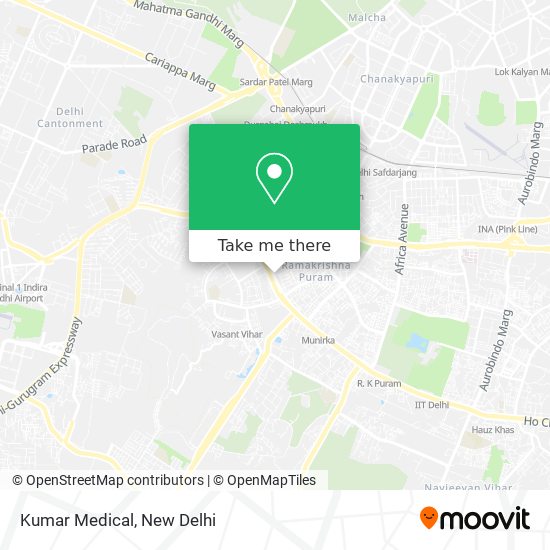 Kumar Medical map