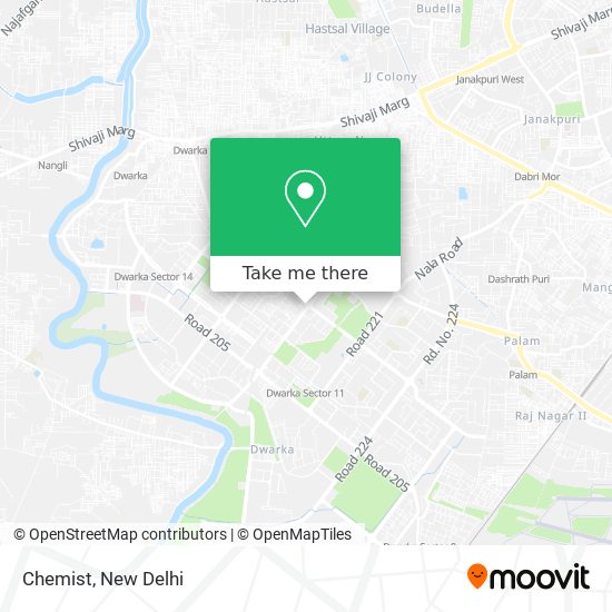 Chemist map