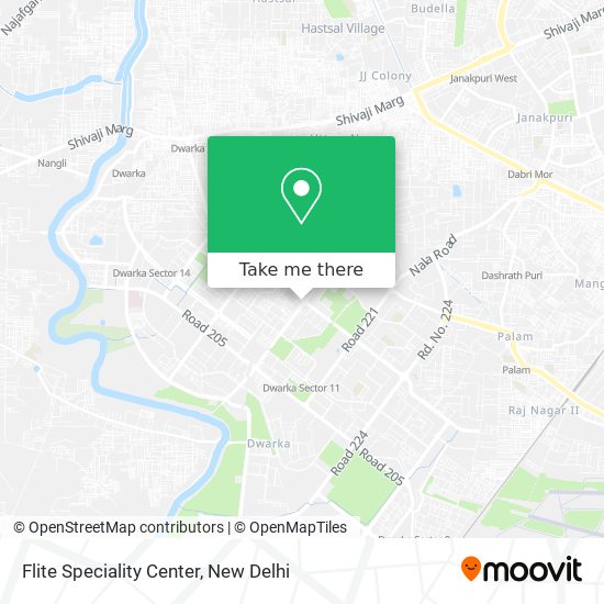 Flite Speciality Center map
