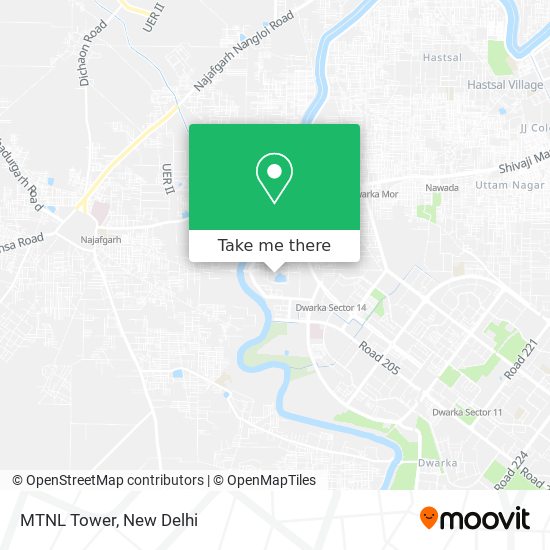 MTNL Tower map