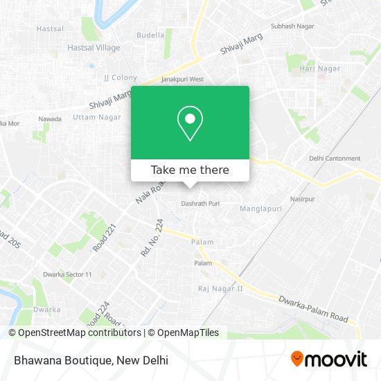 Bhawana Boutique map