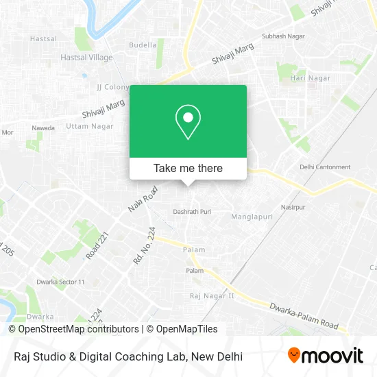 Raj Studio & Digital Coaching Lab map
