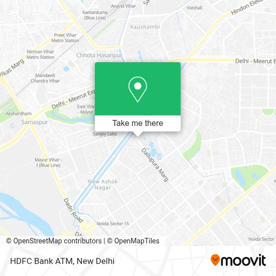 Hdfc Bank Atm map