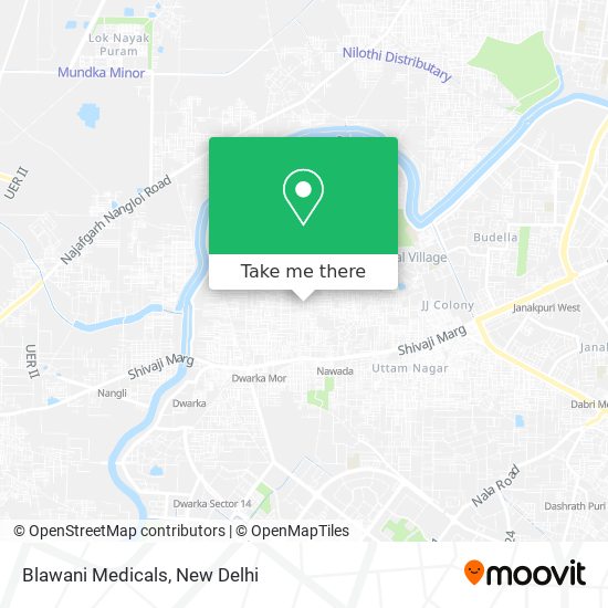 Blawani Medicals map