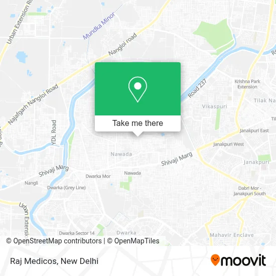 Raj Medicos map