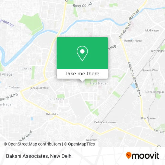 Bakshi Associates map