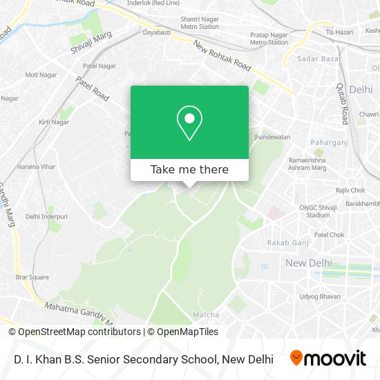 D. I. Khan B.S. Senior Secondary School map