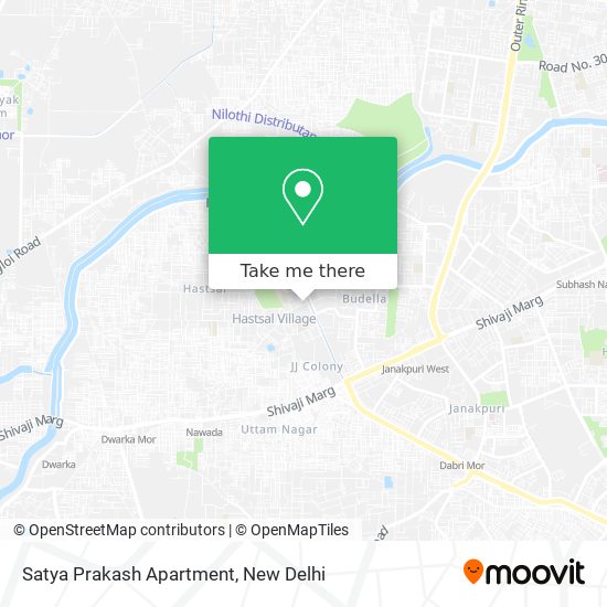 Satya Prakash Apartment map