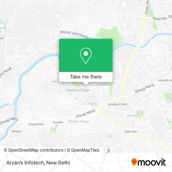 Aryan's Infotech map