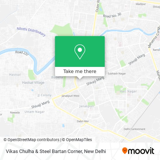 Vikas Chulha & Steel Bartan Corner map