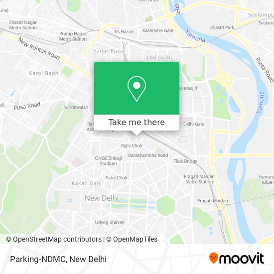 Parking-NDMC map