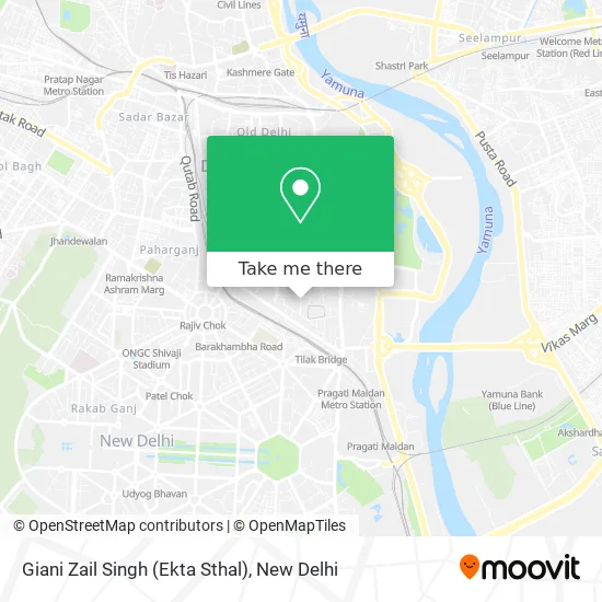 Giani Zail Singh (Ekta Sthal) map