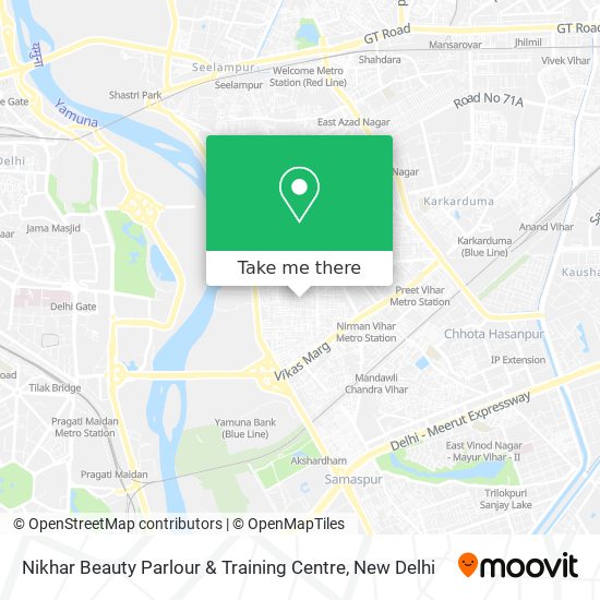 Nikhar Beauty Parlour & Training Centre map