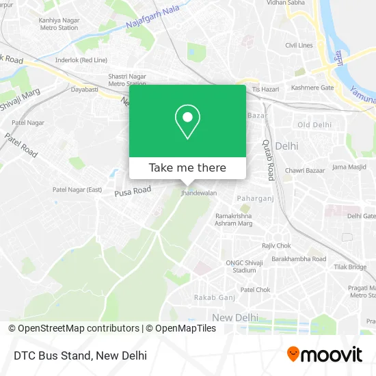 DTC Bus Stand map