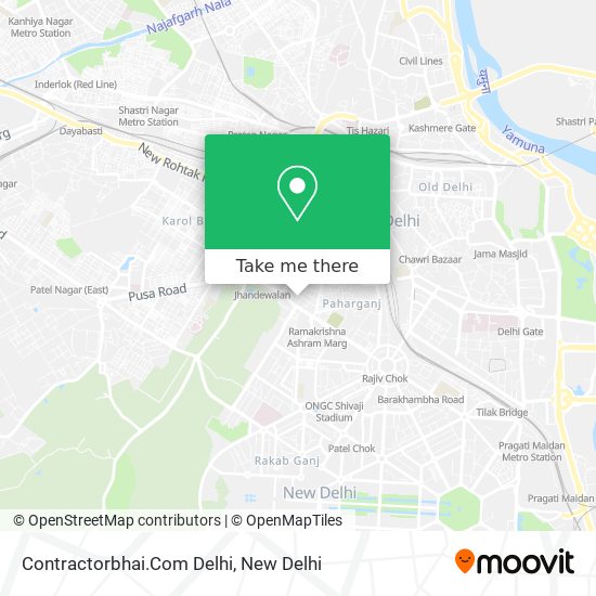 Contractorbhai.Com Delhi map
