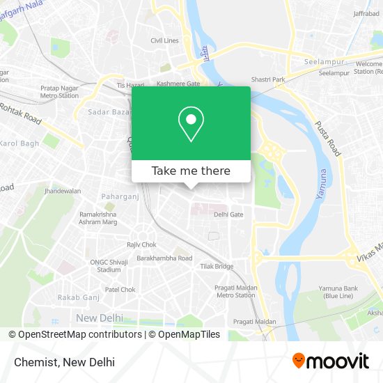 Chemist map