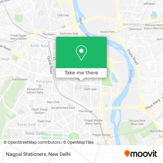 Nagpal Stationers map