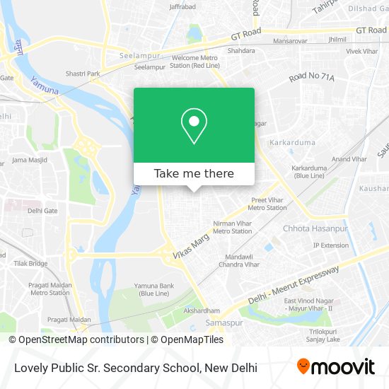Lovely Public Sr. Secondary School map