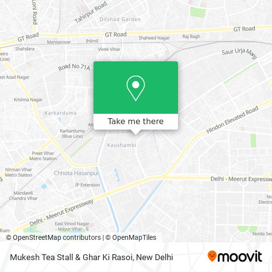 Mukesh Tea Stall & Ghar Ki Rasoi map