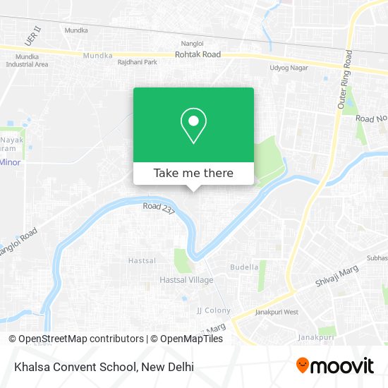 Khalsa Convent School map