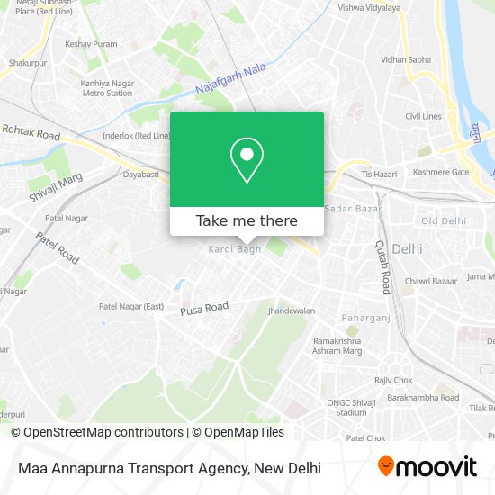 Maa Annapurna Transport Agency map