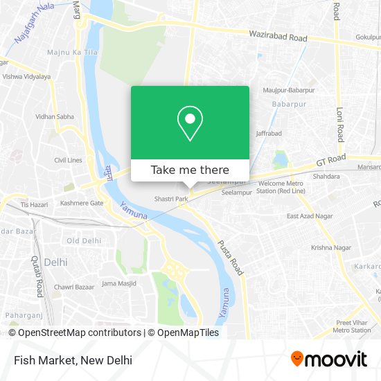 Fish Market map