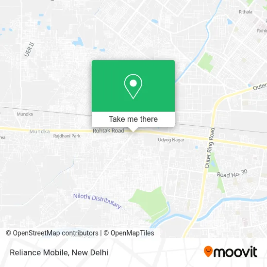 Reliance Mobile map