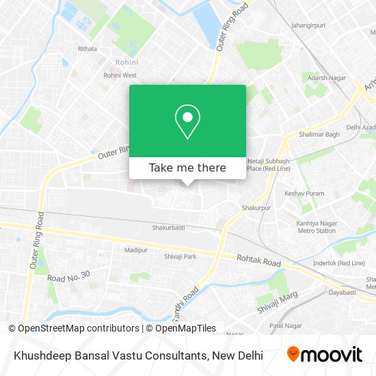 Khushdeep Bansal Vastu Consultants map