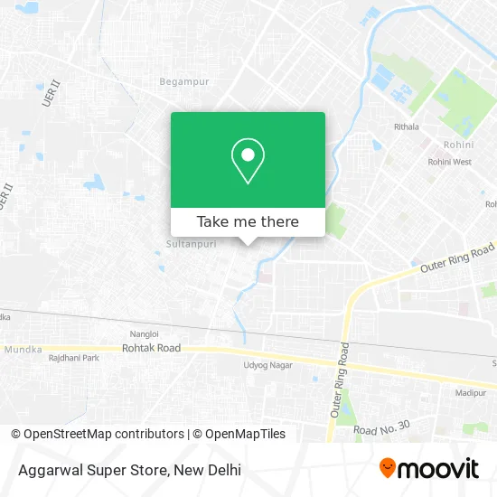 Aggarwal Super Store map