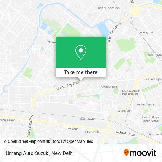 Umang Auto-Suzuki map