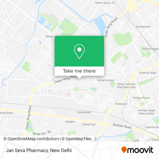 Jan Seva Pharmacy map