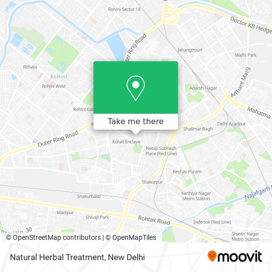 Natural Herbal Treatment map