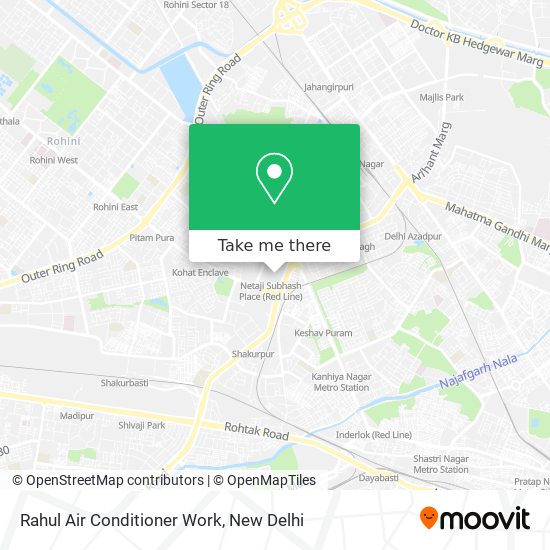 Rahul Air Conditioner Work map