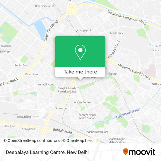 Deepalaya Learning Centre map