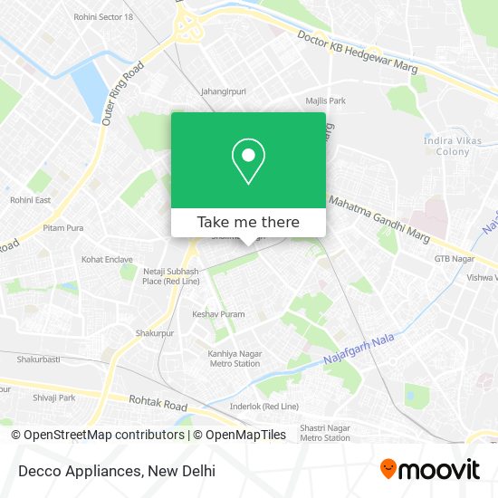 Decco Appliances map