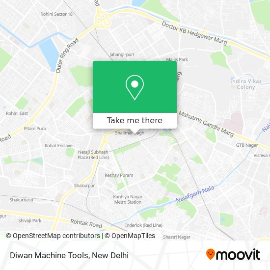 Diwan Machine Tools map