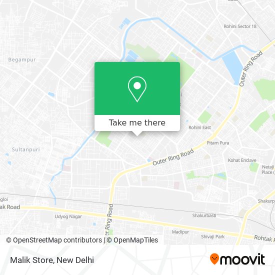 Malik Store map