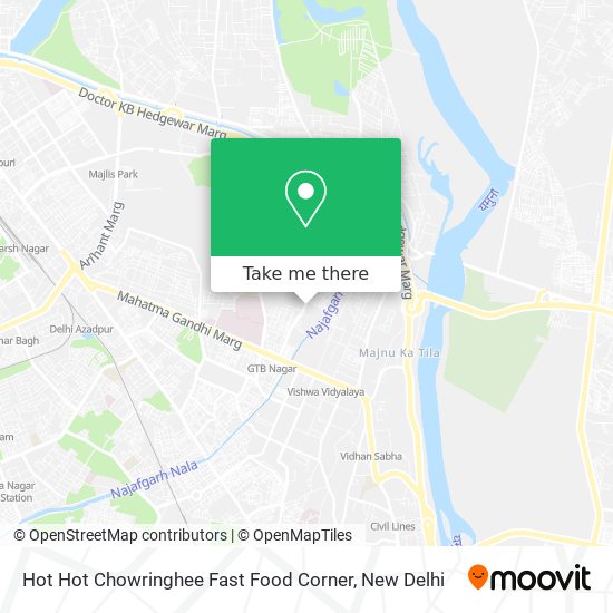 Hot Hot Chowringhee Fast Food Corner map