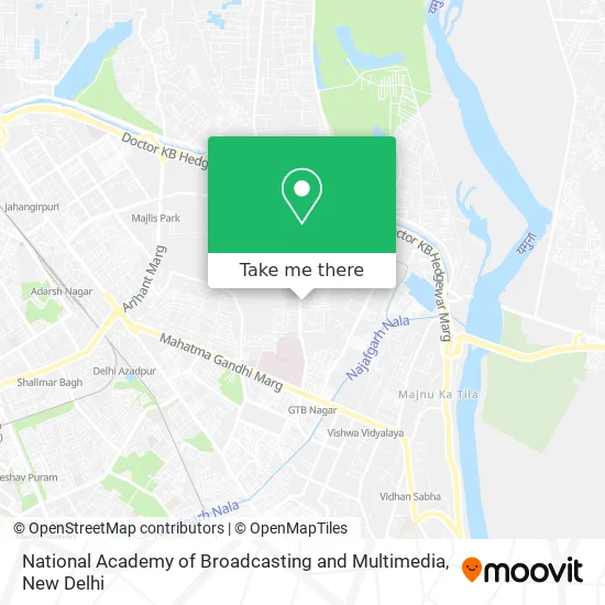 National Academy of Broadcasting and Multimedia map