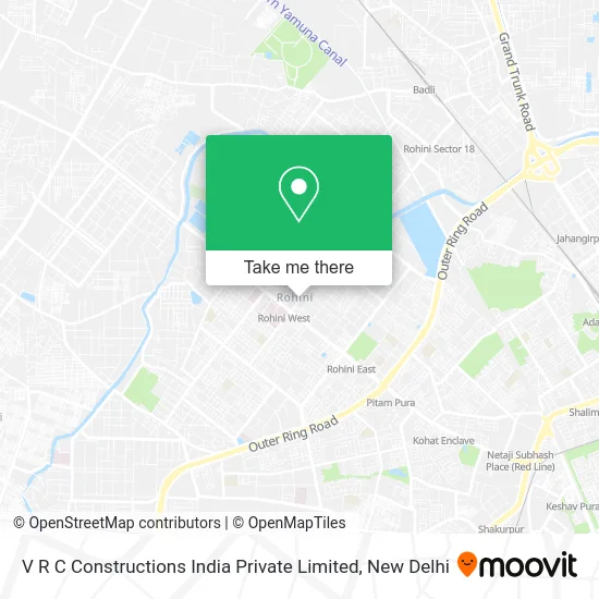 V R C Constructions India Private Limited map