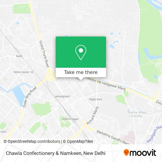 Chawla Confectionery & Namkeen map