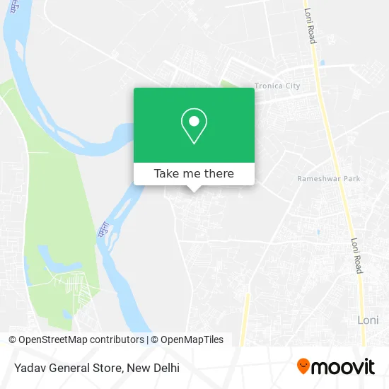 Yadav General Store map